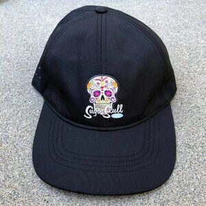 PACIFIC HEADWEAR Sugar Skull Board Shop Hat Men's One Size Moisture Wicking